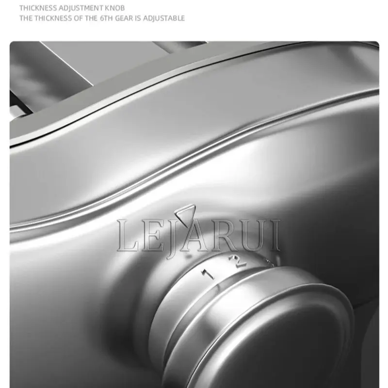 Rolo de massa elétrico aço inoxidável desktop macarrão comercial amassar bolinho fabricante macarrão imprensa máquina macarrão