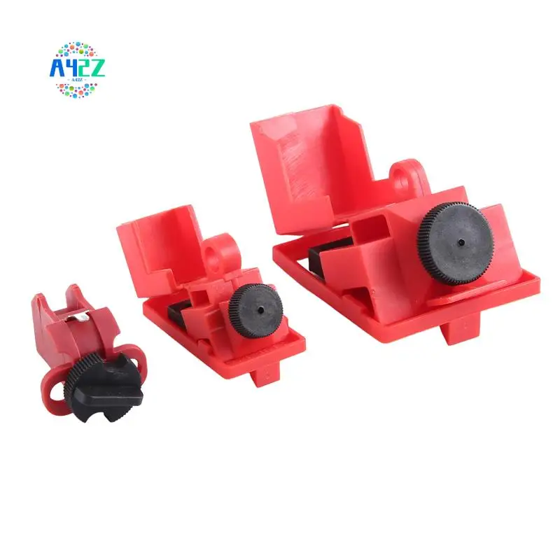 

A42Z-1Set Lockout Tagout Kit Clamp-On Circuit Breaker Lockout Safety Padlocks, Lockout Tag Universal