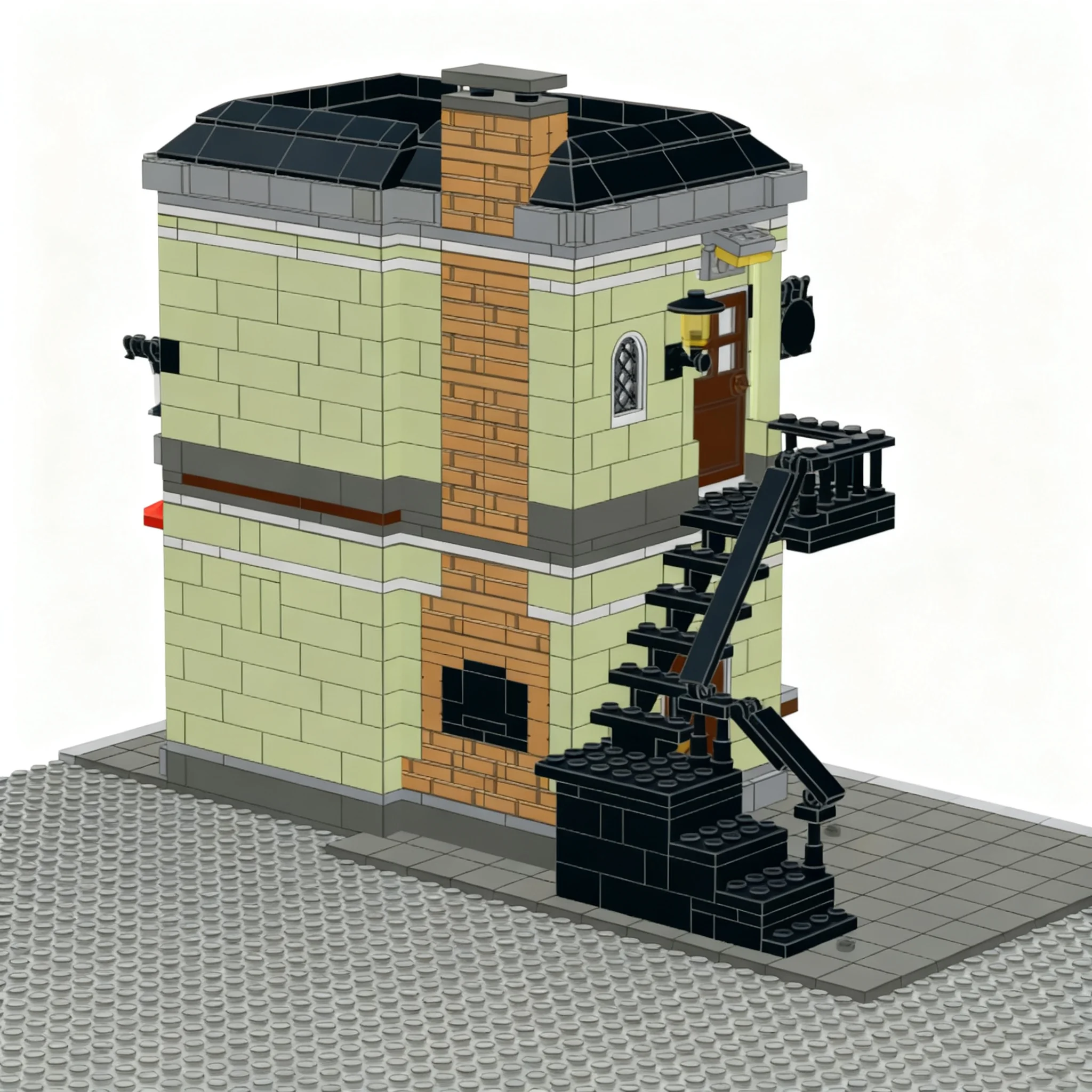 1191pcs MOC Modular Buildings pizza shop Model Building Blocks Christmas Gift Construction Toy Assemble Art 3D Idea Craft Design