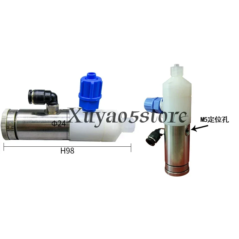 Precision Thimble Dispensing Valve Metal Screw Glue Valve Thread Glue Valve  Machine Accessories