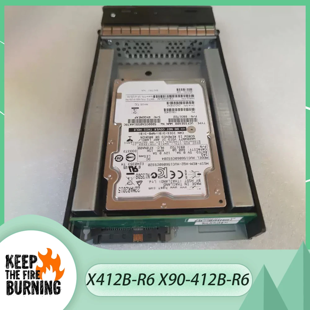 For NetApp X412B-R6 600GB 15K 2.5'' SAS X90-412B-R6 HDD Server Hard Drive