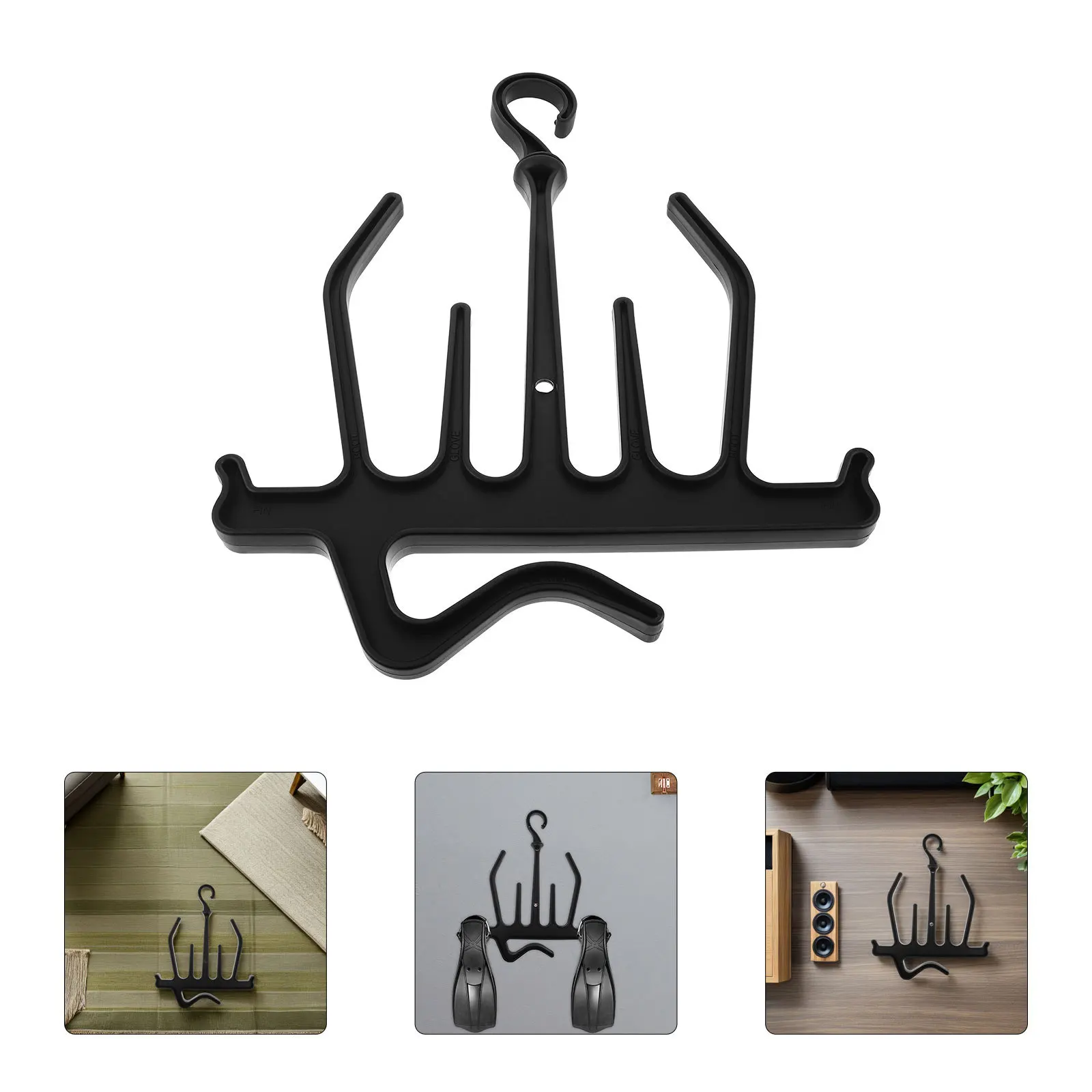 

Plastic Wetsuit Hanger for Diving and Surfing - Anti- Drying Dive Gear Holder Portable Scuba Rack for Wet Suit Apparel