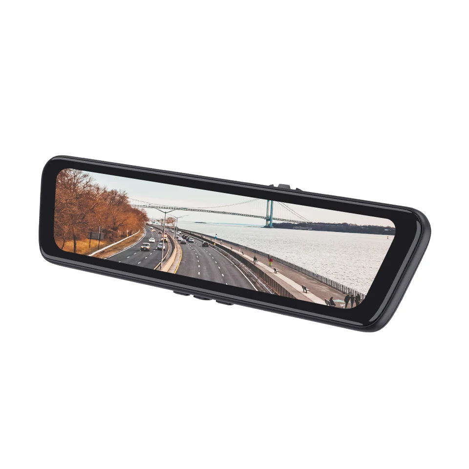 

Newest Driving Recorder Car DVR Rearview Mirror Dual Lens Car Recorder 1080P IPS Front and Rear Cameras Registrar Black Box New