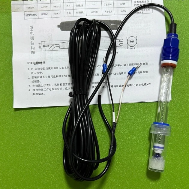 

Промышленный электрод PH BL-1000T (линия 5 м без температурной компенсации)