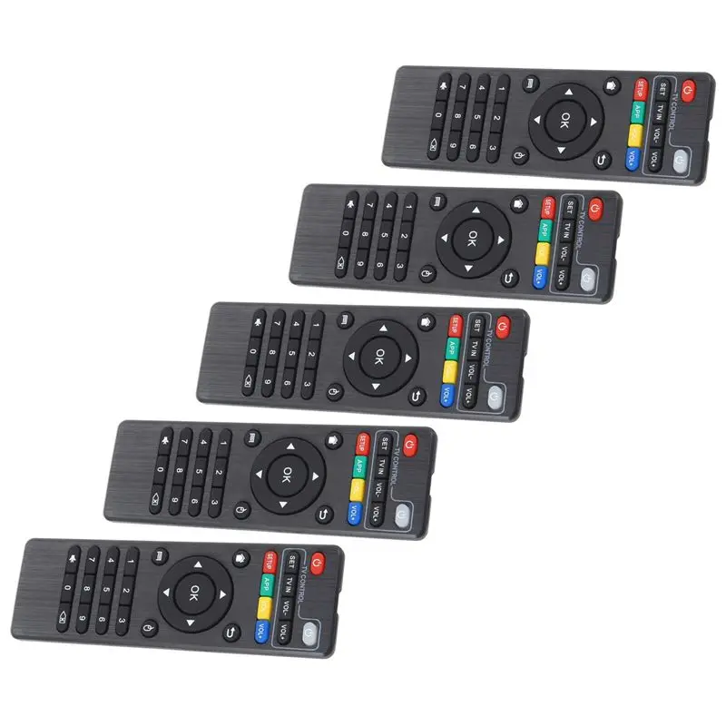 

ABKQ-5PCS REMOTE CONTROL MGT MINI Compatible For Avec X96 MINI Durable Easy Install Easy To Use