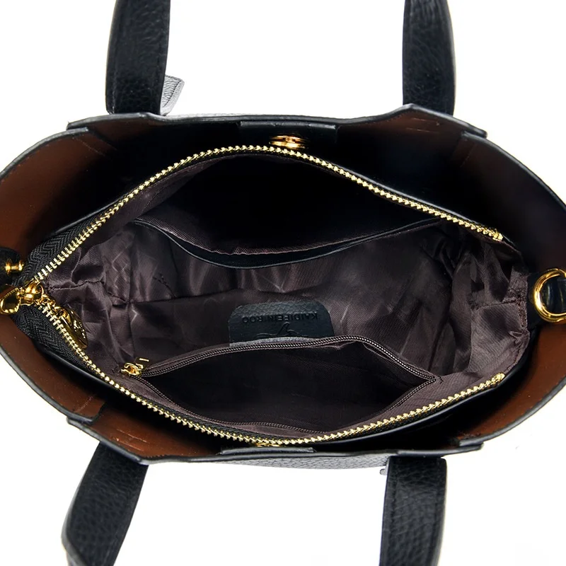 حقيبة يد نسائية ذات سعة كبيرة حقيبة كتف كروس بودي عصرية متعددة الاستخدامات Sli 2025 مادة بوليستر جديدة #4