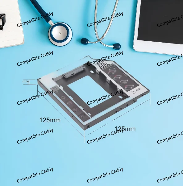12.7mm SATA HDD SSD Hard Drive Disk Caddy/Bracket for ASUS  X75A X75S X75SV X64JV X64V X64VG  X64VN X66IC X72DR X72F X750JB