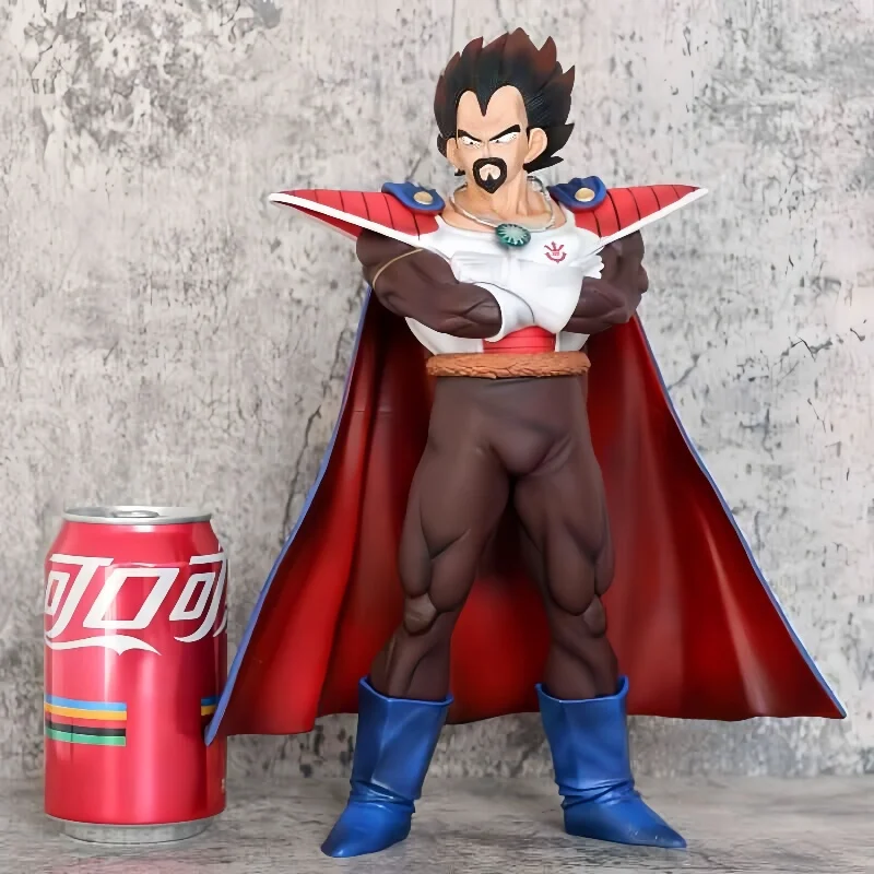 

Anime Dragon Ball Saiyan King Vegeta Vegetaiii Cloak Series Standing Figure Figurine Model Statue Ornaments Kids Xmas Gifts