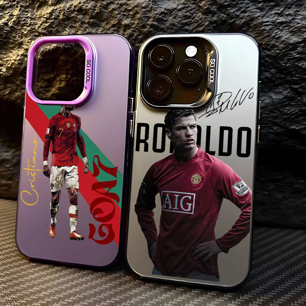 Famous football players C-CR7 Phone Case for Samsung Galaxy A27 A37 A57 A17 A07 A16 A35 A55 A25 A15 A56 A54 A36 A34 A24 A26 4G5G