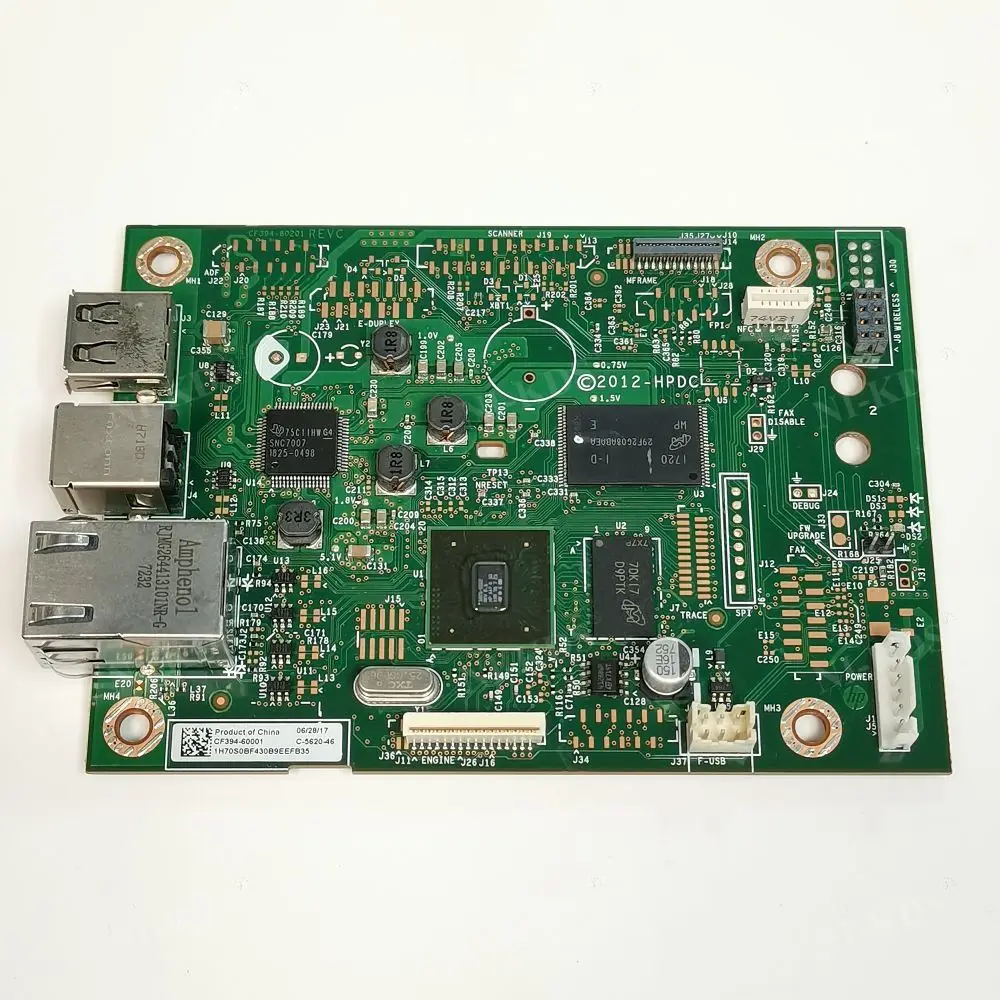 Original CF394-60001 CF394-60002 Formatter Board for HP M452 M452dn M452dw M452nw Logic Main Board MotherBoard CF389-60001