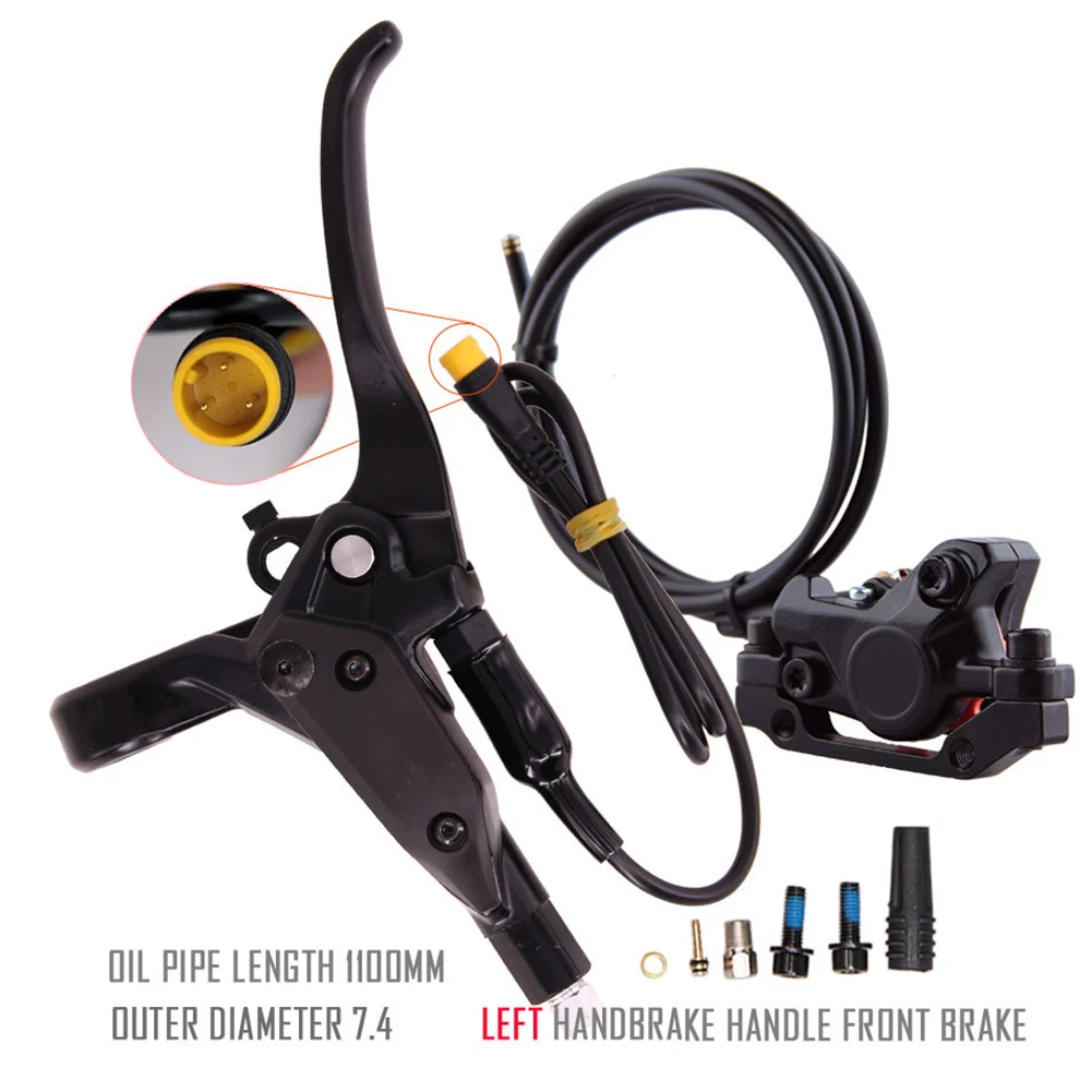 

3-контактный тормозной рычаг, тормозная ручка для электрического велосипеда, ремонт велосипеда «сделай сам», установка руля 22 мм, совместимая с тормозами с минеральным маслом