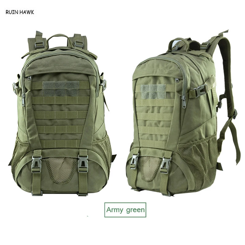 Outdoor Sport Shoulder Backpack Men Hiking Climbing Survival Rucksack Camouflage Military Tactical Backpack About 25L