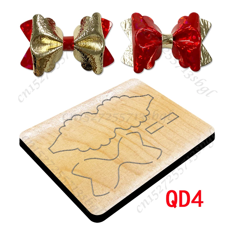 Pinch Bow New Wooden Cutting Dies Suitable for Common Mold Scrapbook Machines on the Market