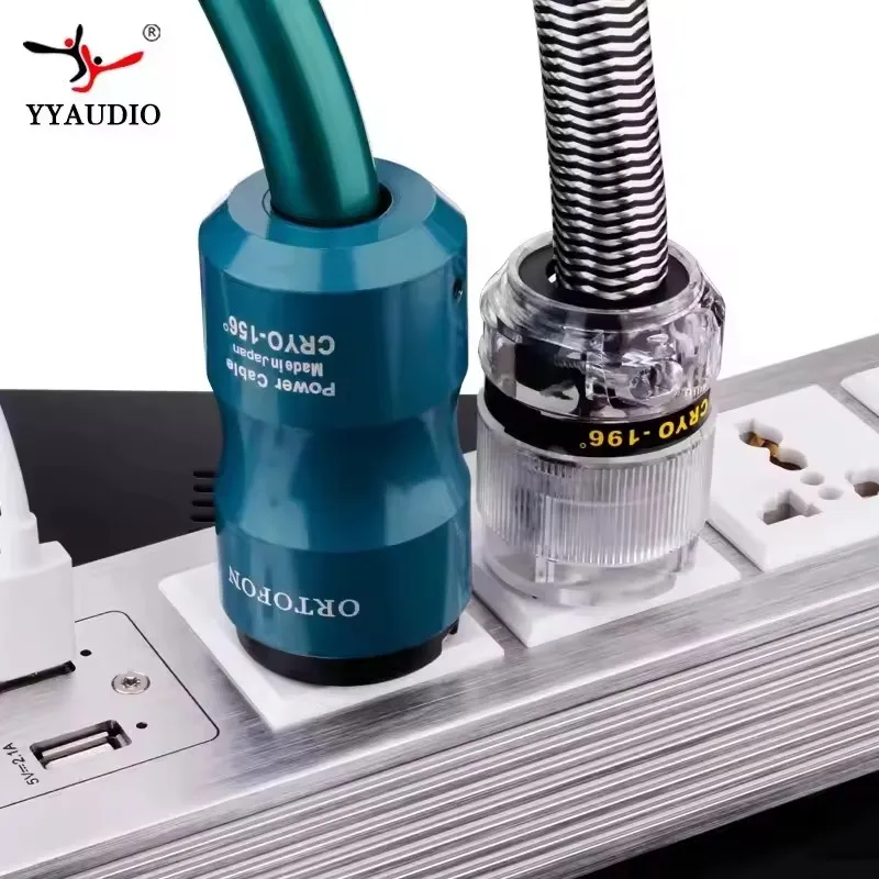 5-positie Socket 15A 50-60KHz Hi-End Hifi Theater Audio AC Power Filter Audio Noise Power Conditioner Power Purifier Met USB