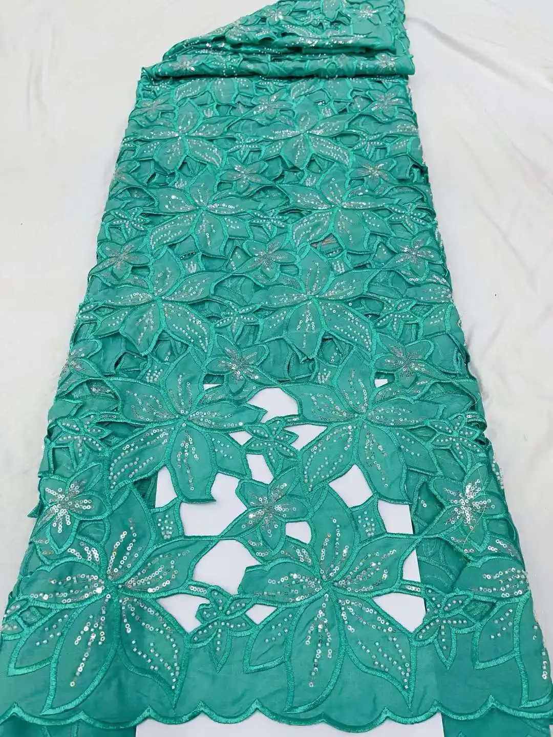 

African Chiffon Lace Fabric 2024 High Quality Lace Material Nigerian French African Lace For Women Wedding Party Hxi