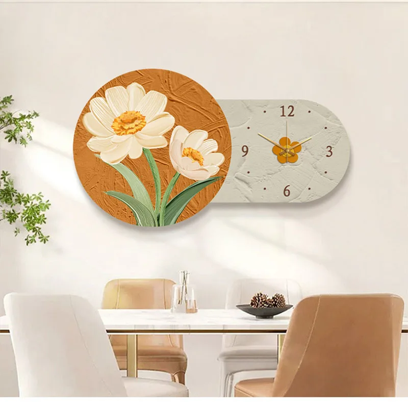 Nordic Silent Digital Wall Clock Modern Hanging Cute Uminous Led Wall Clock Design Mechanism Wandklo Living Room Furniture