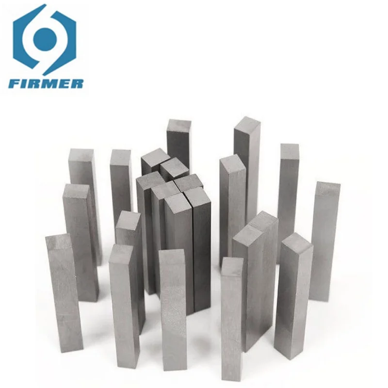 1pc 100mm 150mm Length 4mm - 60mm Thicknesses YG8 Carbide Steel Bar Cemented Carbide Alloy Mold Flat Plate Blanks Stripe
