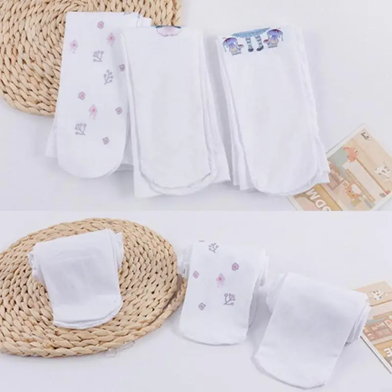 P88A styl japoński białe rajstopy urocza bajka kreskówka dla kota królik dziewczyny wzór rajstopy kobiety