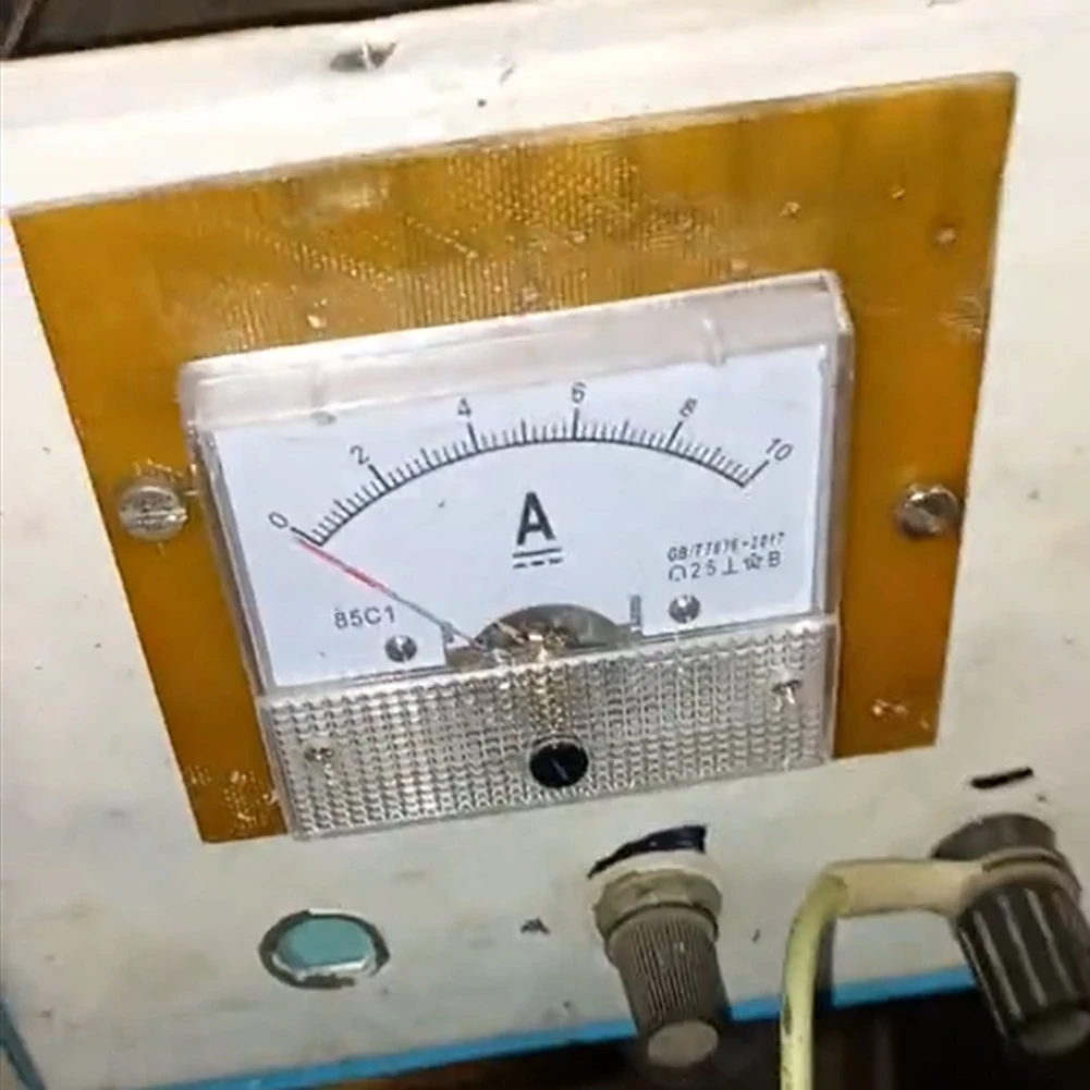 

85C1 Тип указателя Амперметр постоянного тока 10А Аналоговый амперметр Указательная панель Измеритель тока для бытовых электрических измерительных инструментов