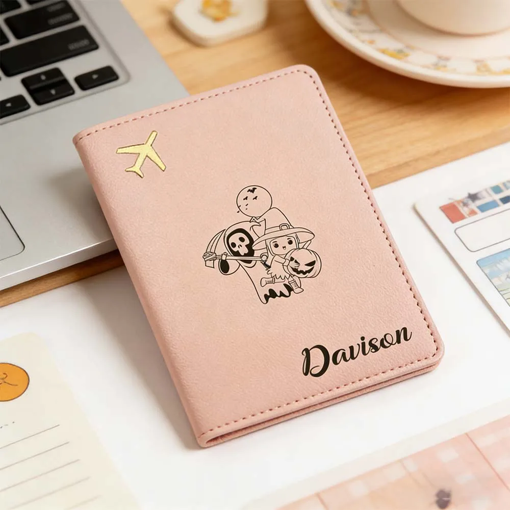 

Персонализированная обложка для паспорта с именем, подарок парню, кожаный органайзер для паспорта, значимый подарок