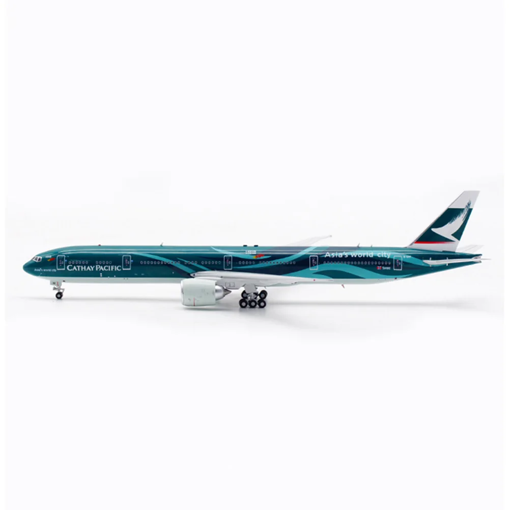 Diecast 1/400 Scale Unique Novelty Airplane Cathay Pacific Boeing B777-300ER B-KPF Airbus Alloy Aircraft Model Collection Gift·