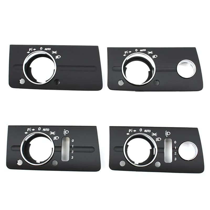 Car Dashboard Button With Headlight Switch Cover Panel Trim For Mercedes Benz W211 E Class 320 350 550 2003-2008