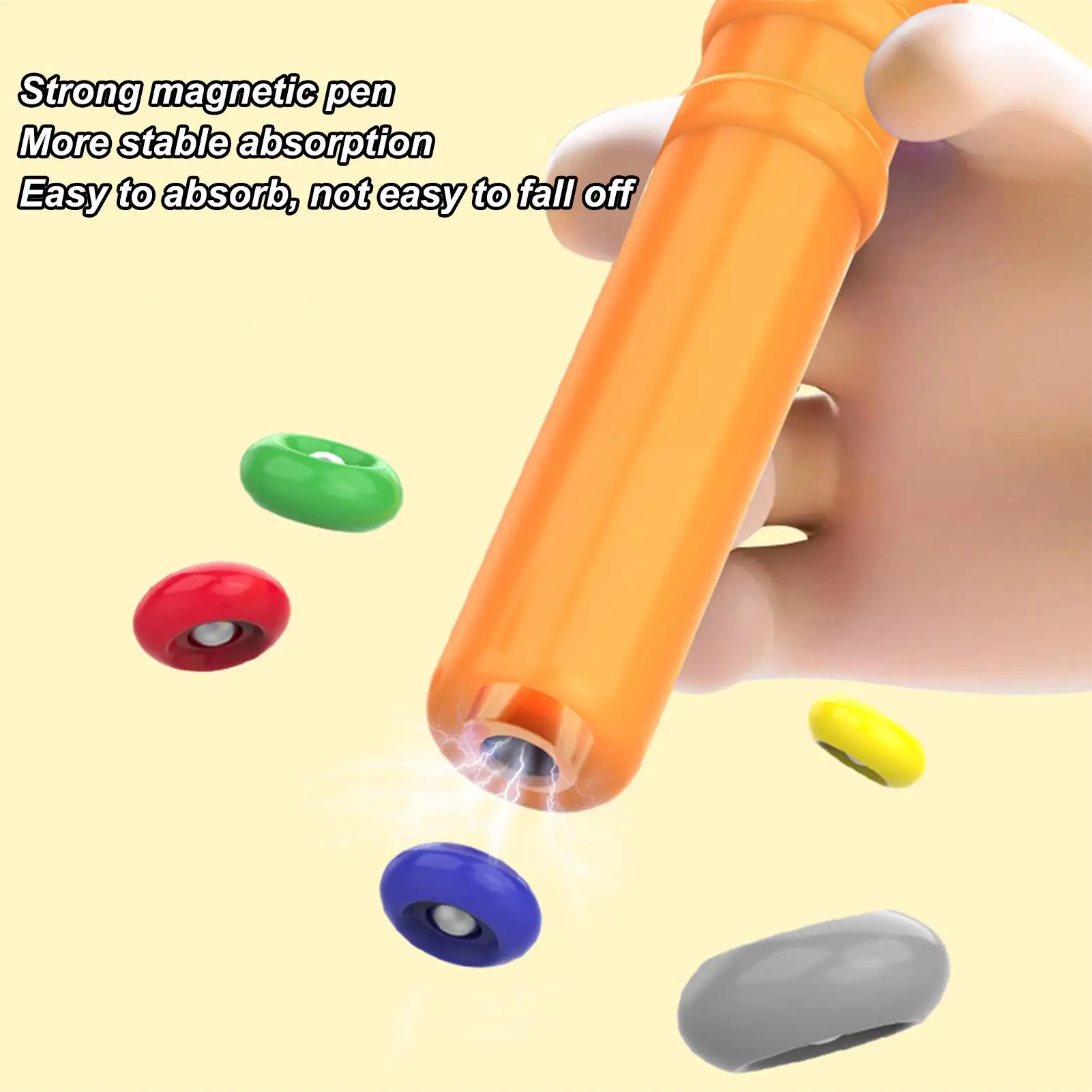 Montessori Magnetic Color Sorting Number Maze Board Pen Moving Bead Games Fine Motor Skills Educational Toys for Kids Boys Girls