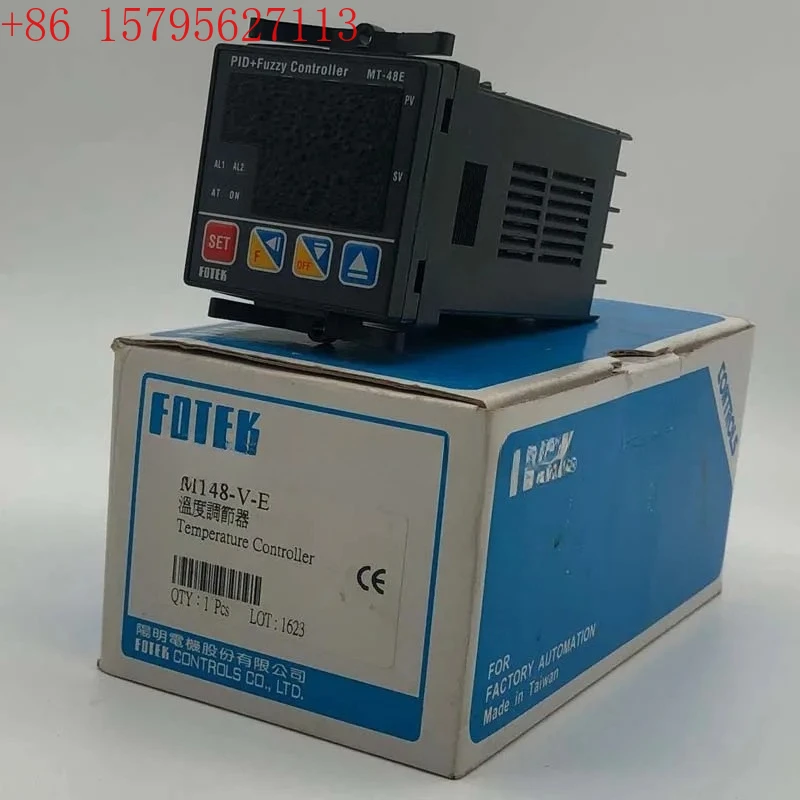 MT48-V-E SSR مخرج FOTEK PID + وحدة تحكم في درجة الحرارة غامضة 100% جديدة ومبتكرة