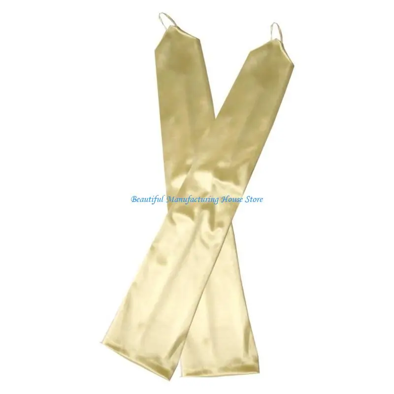 E56A Elegant Prom Gloves Women Bridal Shower Gloves Wedding Dress Gloves Armwear