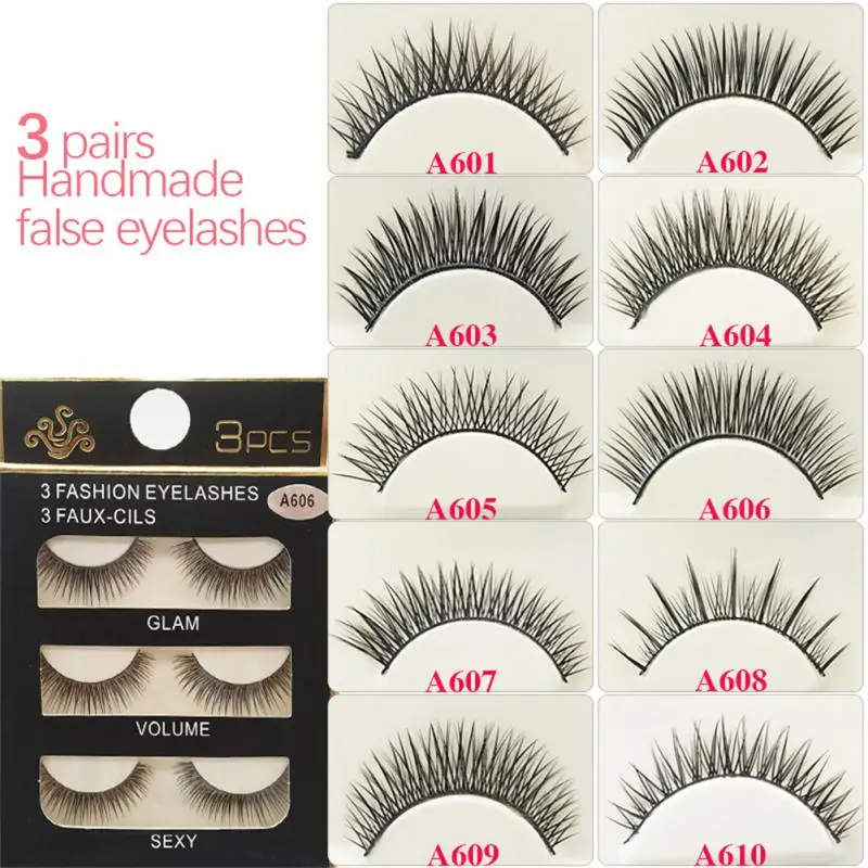 Cruelty-free Fluffy Natural Thick Volume Lashes For Special Occasions Thick Volume Lashes High-quality Instant Glam Comfortable