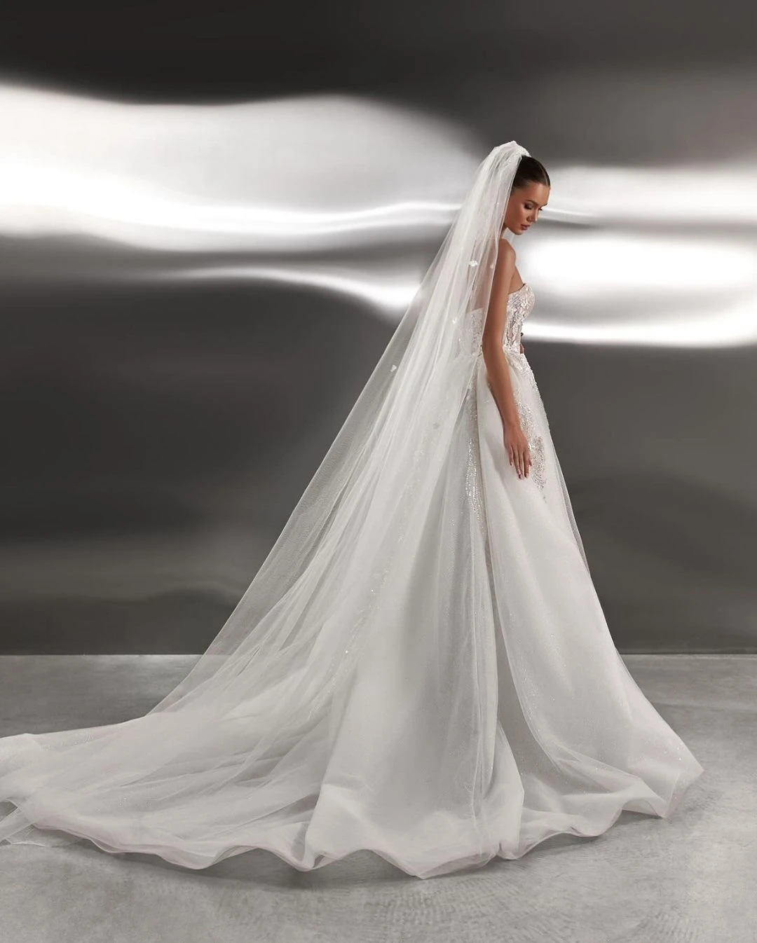 Prachtige trouwjurken zeemeermin strapless applicaties rugloze mouwloze bruidsjurken feestjurk vestido de noiva op maat