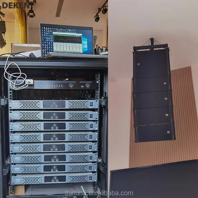 DEKEN DA-4800 مضخم الطاقة الرقمي لنظام الصوت الاحترافي من الفئة D لل الحكومة والمؤسسات بسعر المصنع