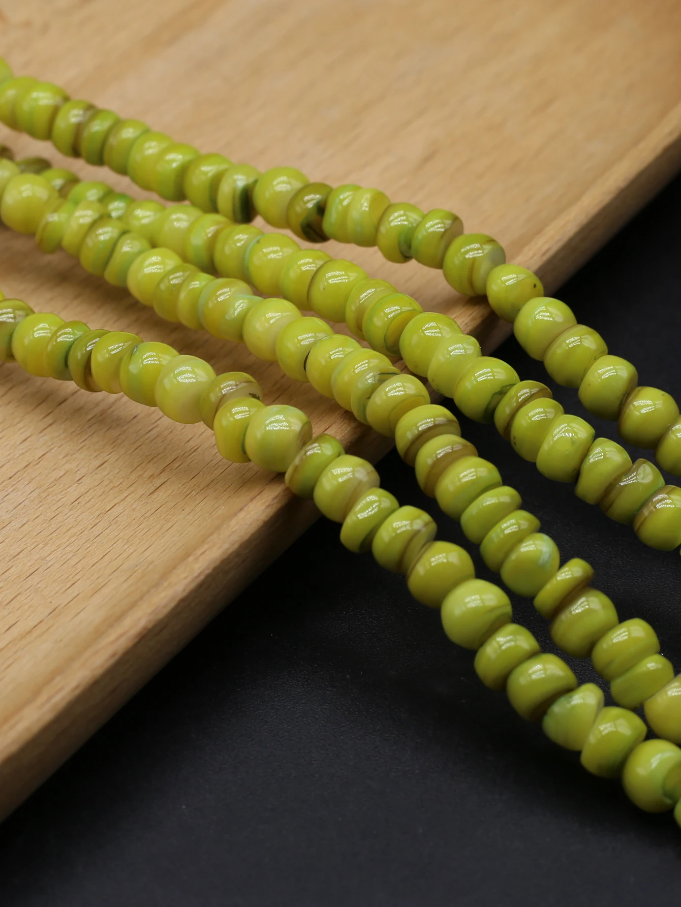 2x5mm Natural Freshwater Shell Colorful Dyed Mother of Pearl Abacus Bead for DIY Jewelry Making Necklace Earring Accessories