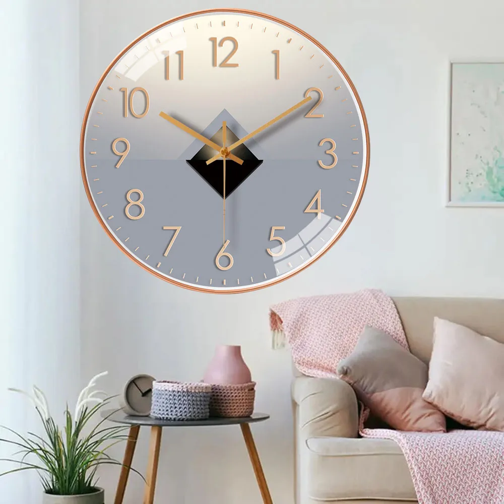 8 Inch Simple Fashion Wall Clock Suitable For Bedroom, Living Room, Study Room Decorative Clock