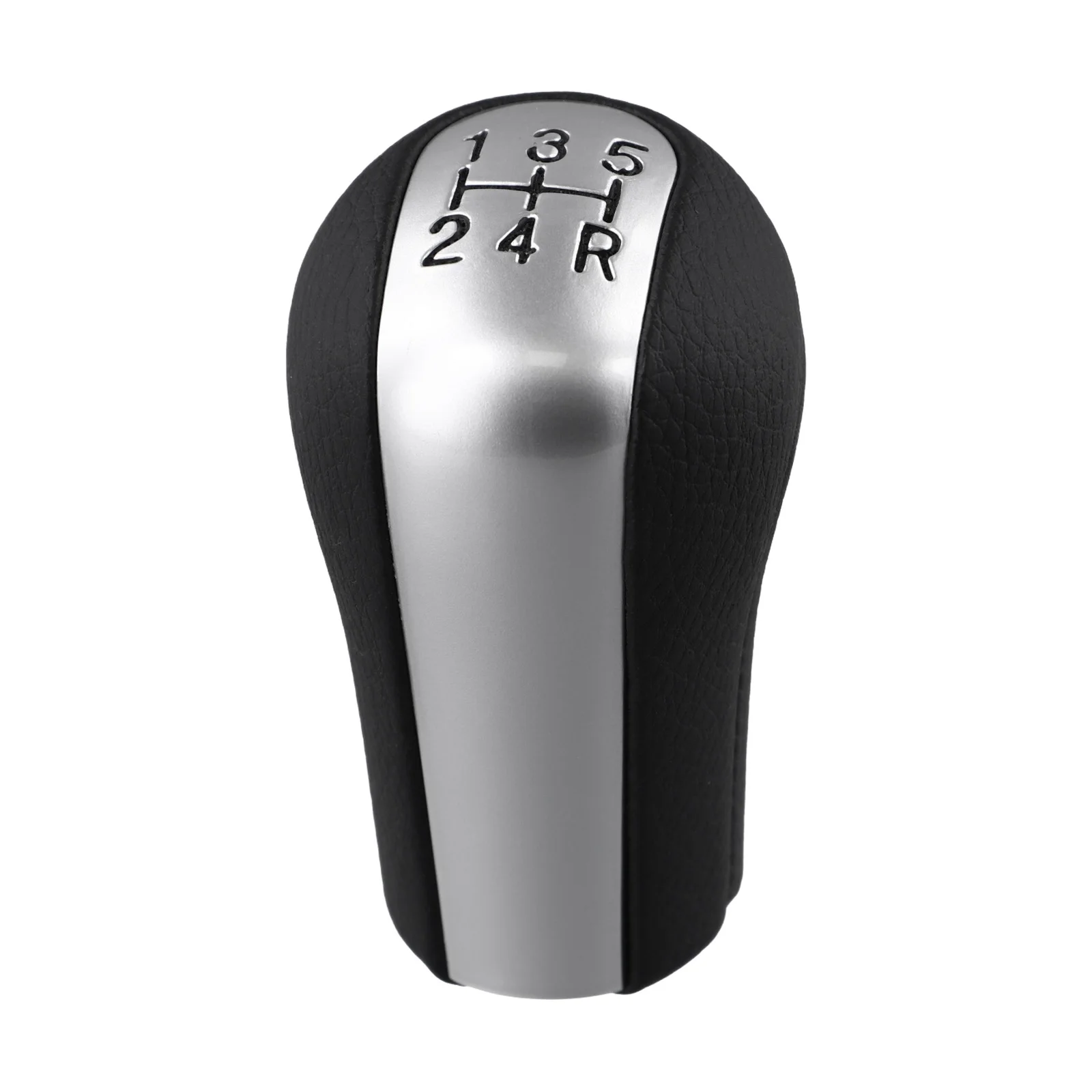 

Роскошная и стильная ручка переключения передач для Toyota Corolla, Yaris, VITZ, Rav4, матовый хром, черная кожа