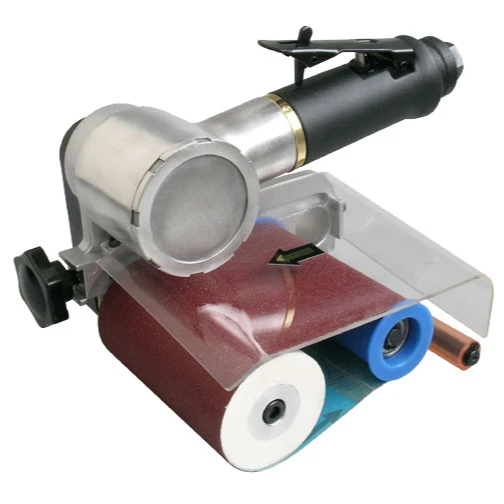 

High Quality New Air Circular Wide Drum Sander Pneumatic Belt Grinder for Wood Construction Industry with Air Pump