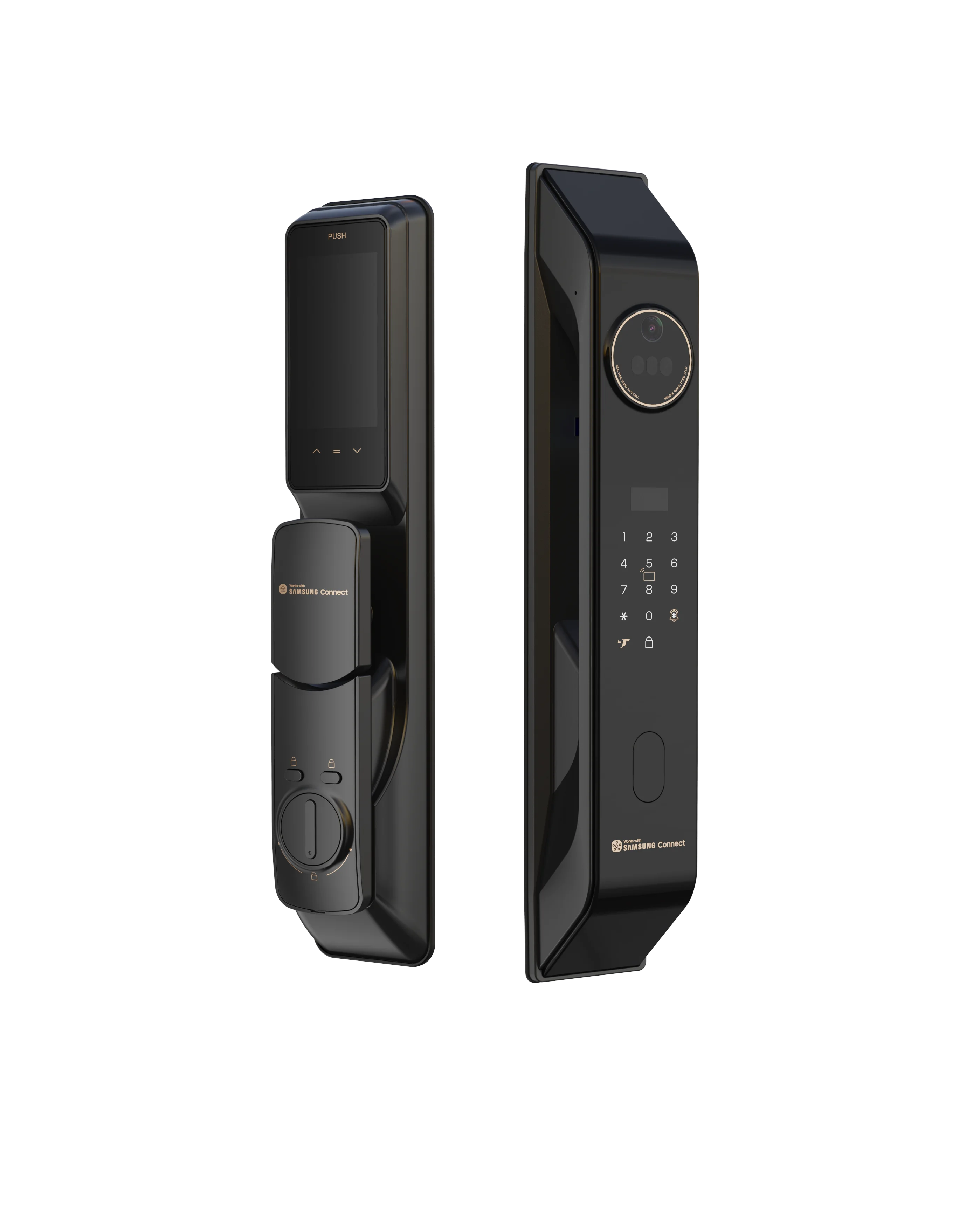 

Samsung P90 Pro for Samsung Smart Thing App Fingerprint Doorbell With Camera Home Alarm Smart Digital Electronic Lock