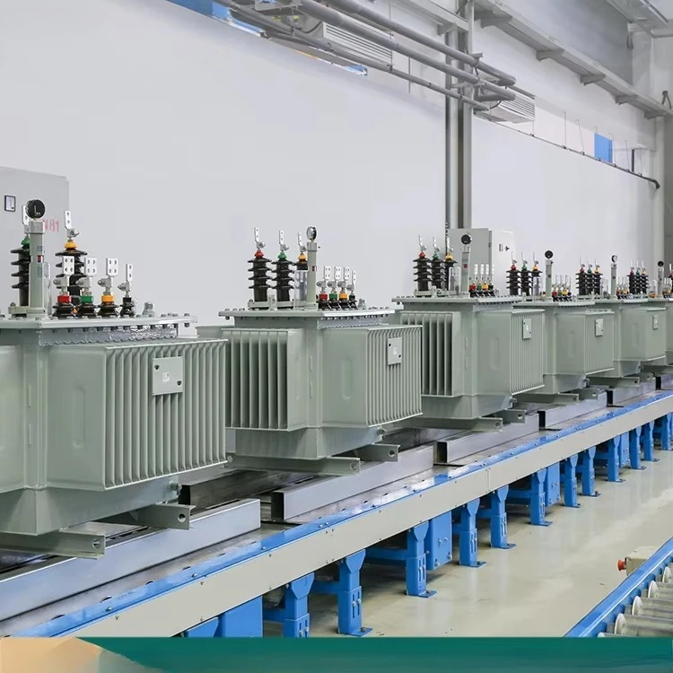 Leistungstransformator 10 kV 35 kV Vertrieb Öl-eingetauchter dreiphasiger Unterstationstransformator