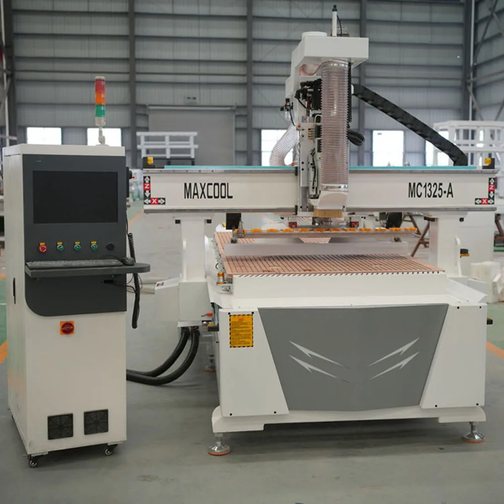 

3 Axis ATC Cnc Router 1325 2030 3040 3050 Wood Machine With Automatic Tool Changer for Sale