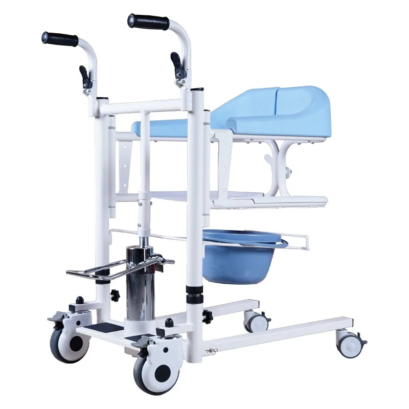 Household Multifunctional Shift Lift Transfer Machine Artifact Disabled Elderly Home Care Shifter Toilet Chair