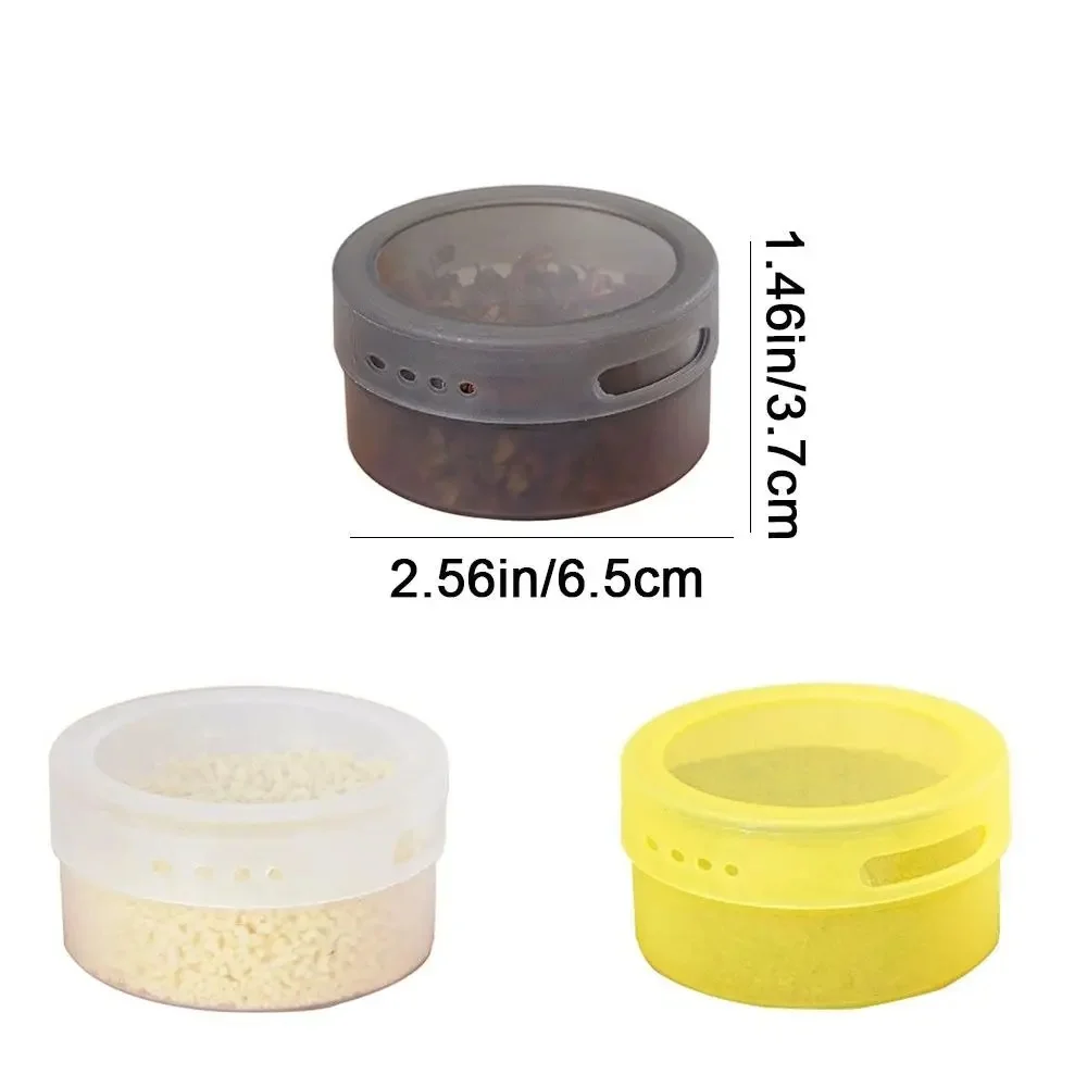 Magnetic Seasoning Box with Lid Multi-purpose Ingredient Storage Box Wall-mounted Magnetic Spice Box Spice Jars Seasoning Tools