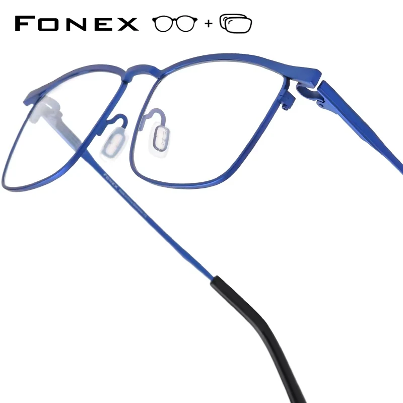 fonex-titanium-glasses-frame-men-2025-new-design-square-ultralight-prescription-eyeglasses-women-myopia-optical-eyewear-f85741