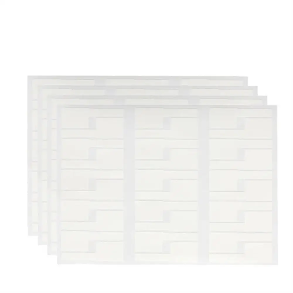 Waterproof Cable Labels Tags Can Write On Handwriting Cord Labels Makers P-shaped Printable Label Stickers Laser Printer