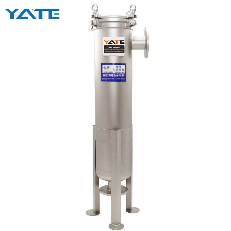 China Manufacturer High Pressure Stainless Steel Bag Filter Housing for Coolant Filtration Machine