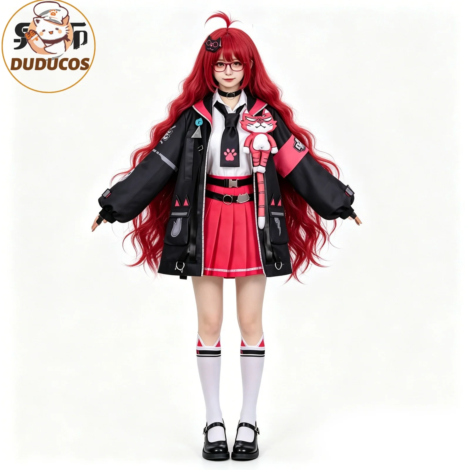 

DUDU-R Neverness to Everness NTE Nanally Coluccis Cosplay Costume Outfit Halloween Carnival Anime Game Role Play Uniform