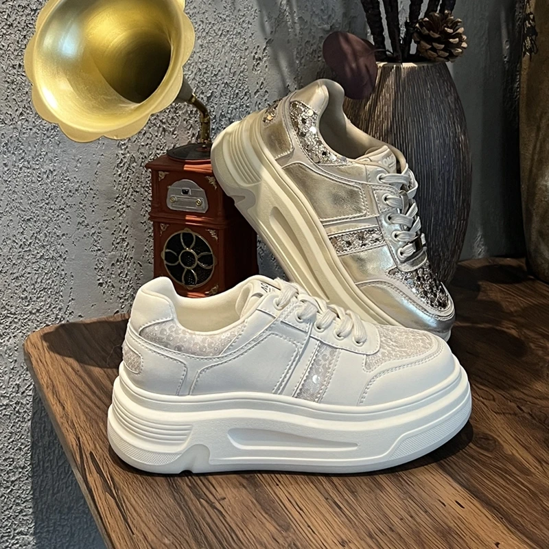 AIYUQI Women's Thick-Soled Casual Sneakers for Spring & Autumn