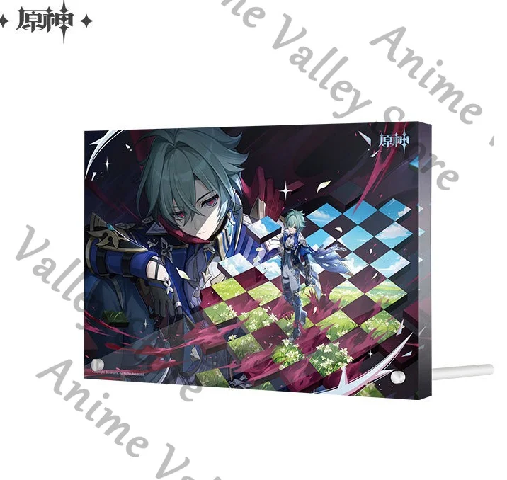 

Anime Genuine Genshin Impact Lohen II Dottore Aether Wanderer Cosplay Tinplate Badge Emblem Cartoon ‌color Cardstock Card Bricks