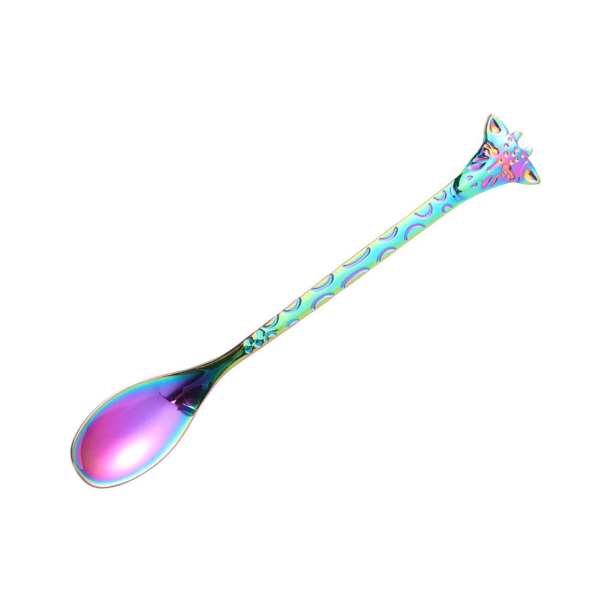 

Premium 304 Stainless Stirring Spoon with Unique Animal Shape for Ice Coffee Ice Cream Elegant