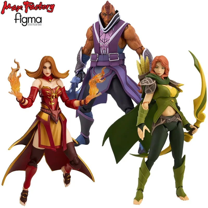 متوفر في المخزون الأصلي ماكس مصنع Figma SP 069 070 Figma 338 DOTA 2 مكافحة ماجى Windranger Lina أنيمي نموذج لجسم ألعاب الحركة الهدايا #1