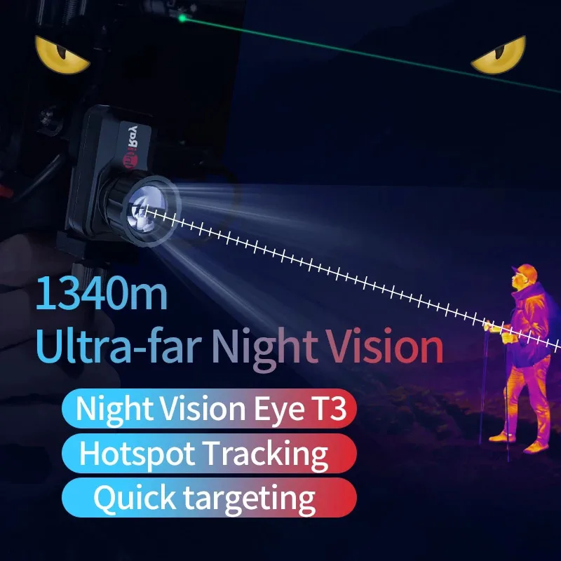 InfiRay Xinfrared Câmera Térmica T3 Telefone Caça Visão Noturna Câmera Térmica para Android-C Tipo com Suporte de Aperto
